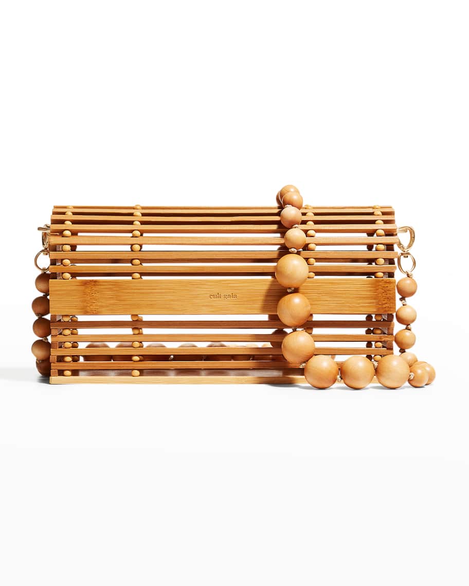 Sylva Cutout Bamboo Crossbody Bag | Neiman Marcus