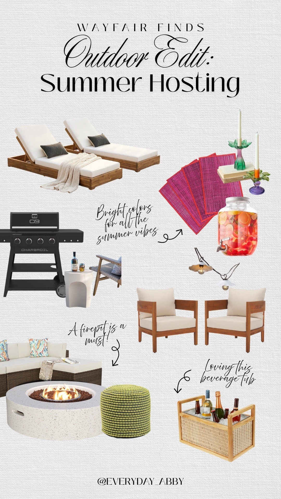 My patio area is ready for a revamp before all things Summer hosting! @Wayfair is my go-to destination for effortless, stylish entertaining necessities from seating to table settings ❤️ #Ad #WayfairPartner #wishyouwerehere #outdoor #Wayfair