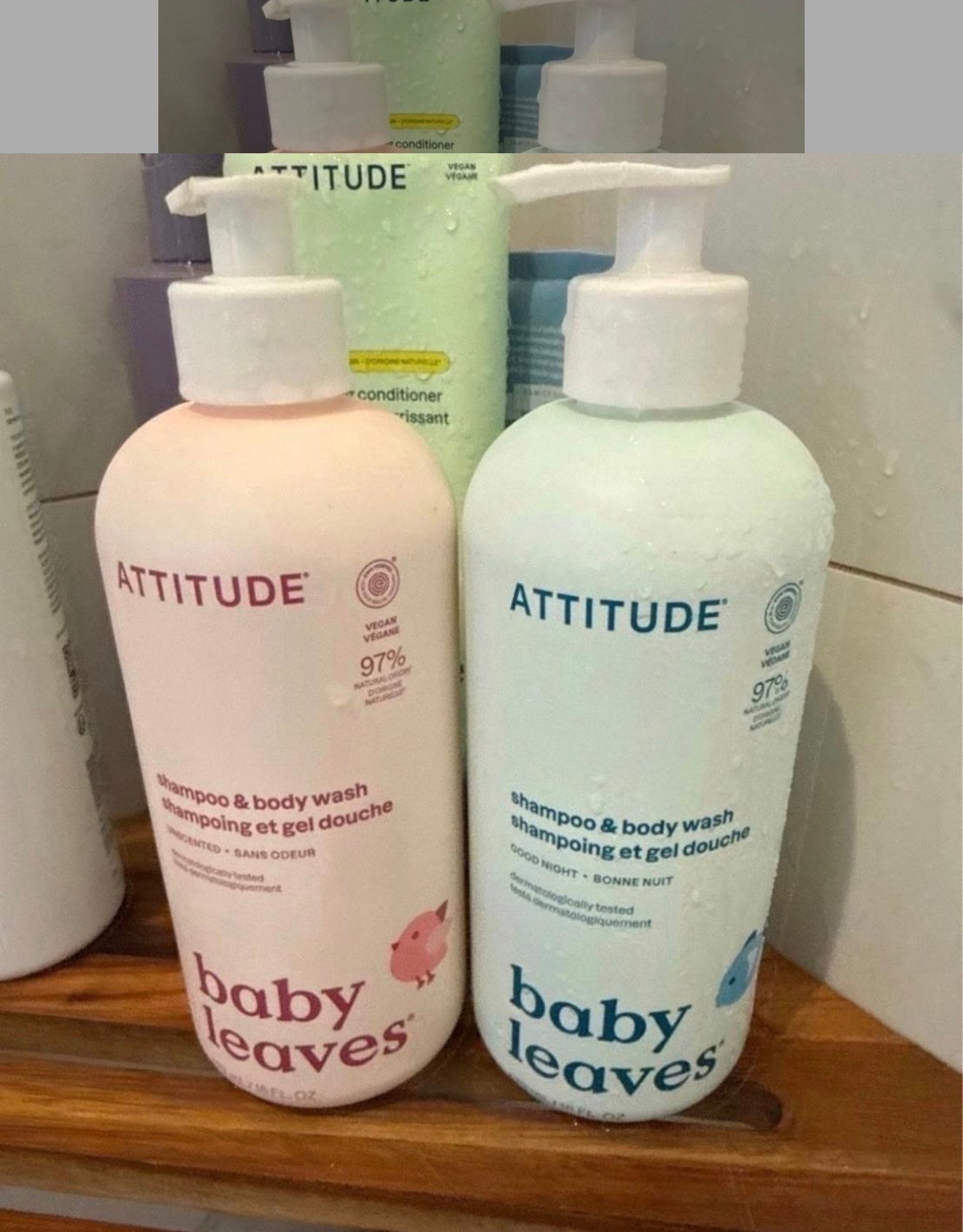 My kids shampoos and conditioners! I recommend the fragrance free☺️