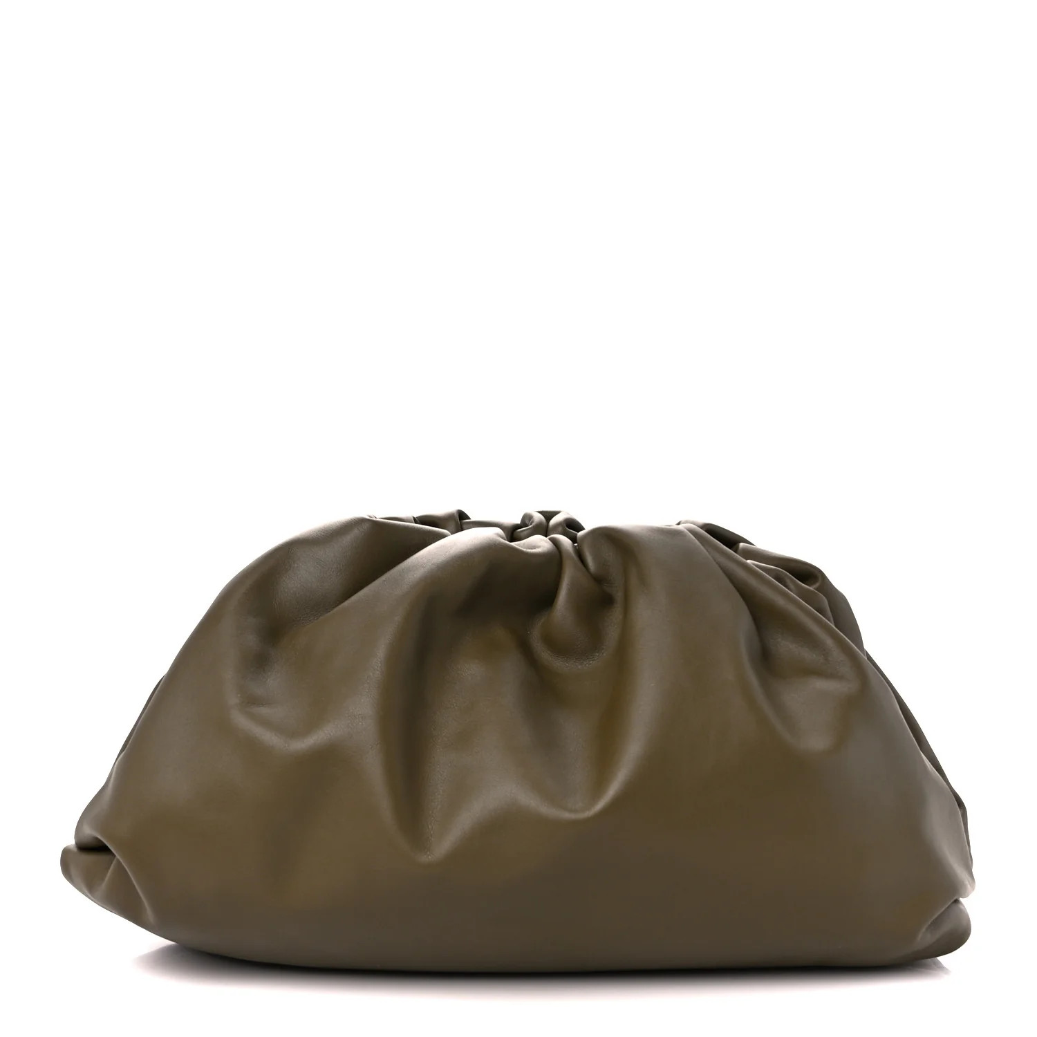 Smooth Butter Calf The Pouch Oversized Clutch Mud | FASHIONPHILE (US)