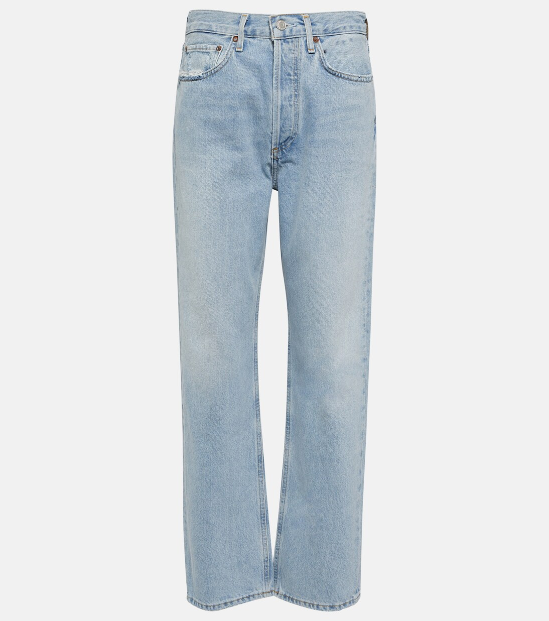 90's Pinch Waist high-rise straight jeans | Mytheresa (US/CA)