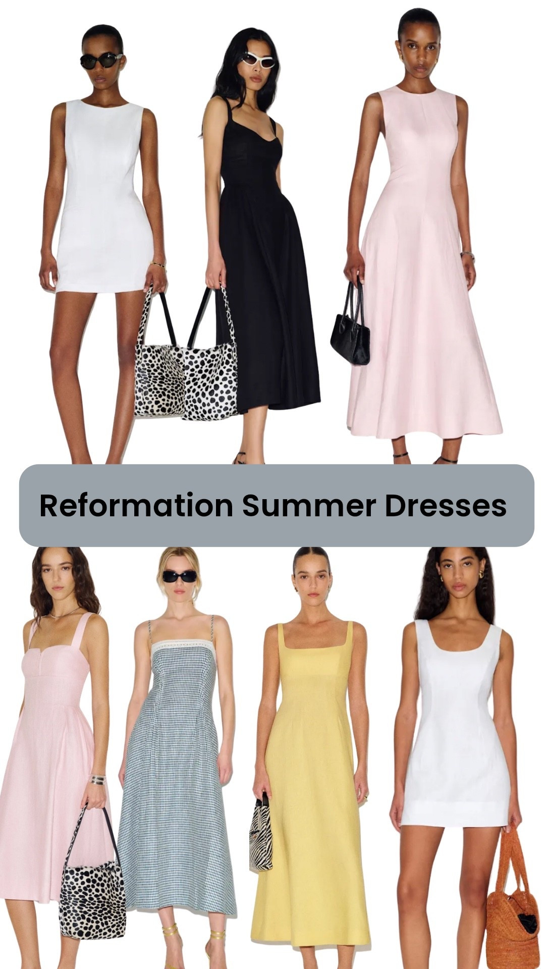 These Reformation linen summer dresses are perfection.

#LTKootd #LTKPetite #LTKOver40