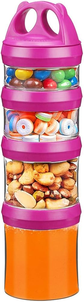 BeneLabel Stackable Food Storage Containers for Formula Travel Container for Storing Milk, Protei... | Amazon (US)