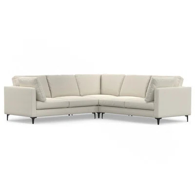 Ava Mid Century Corner Sectional Sofa | Wayfair North America