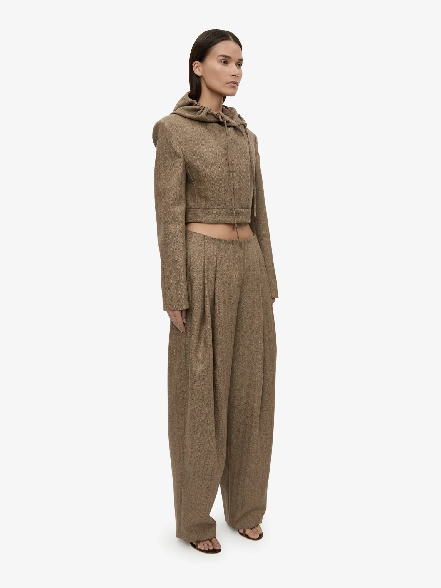 Christopher Esber | Plinth Herringbone Hoodie | Christopher Esber (Global)