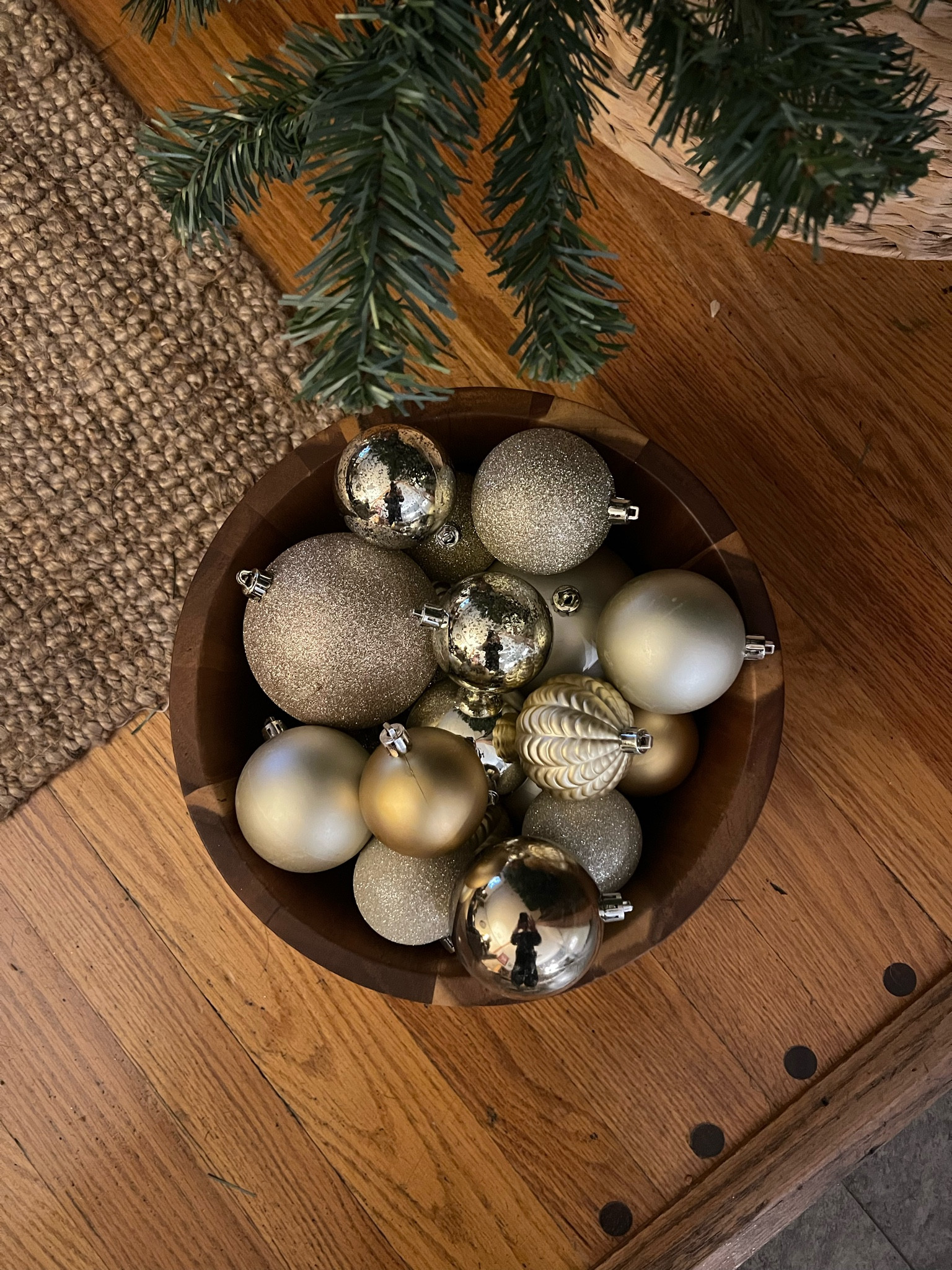 Gold ornaments from At Home. Most affordable shatterproof ones I have found. 

Christmas tree, ornaments, ornaments set, Christmas ornaments, Christmas decor, holiday party, holiday decor 

#LTKHoliday #LTKSeasonal #LTKhome