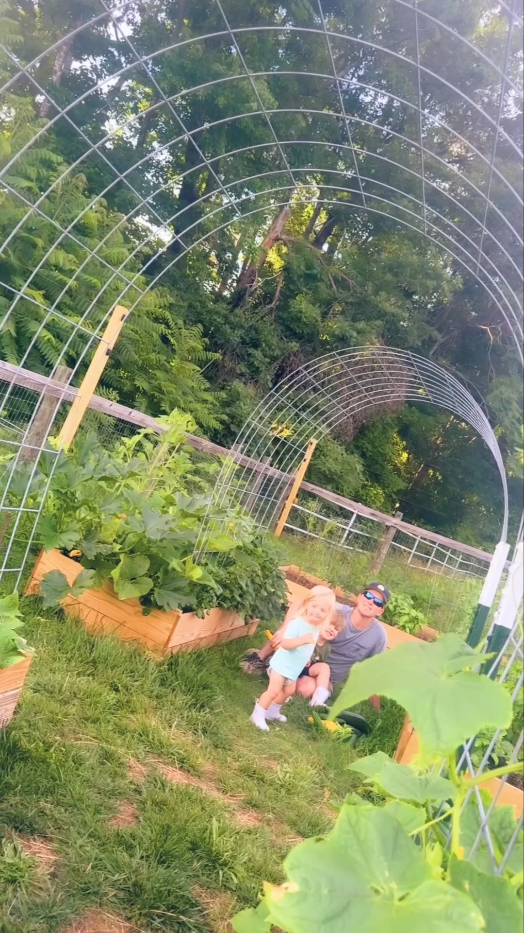come along with us this evening to do our first big (!!) summer garden harvest!! 🪴🧺