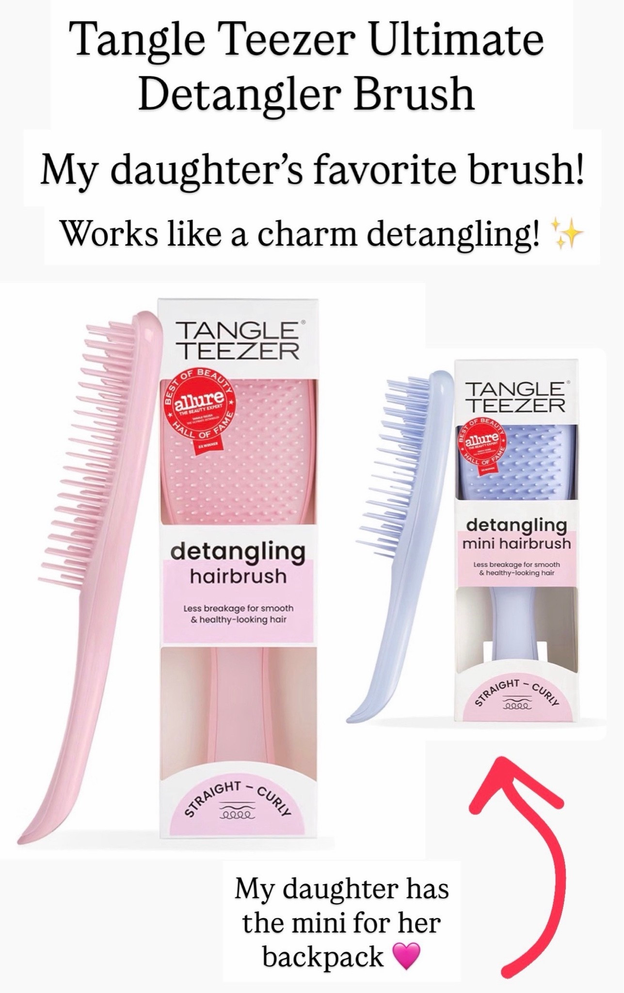 Best brushes to help get tangles out of your hair.

#LTKBeauty