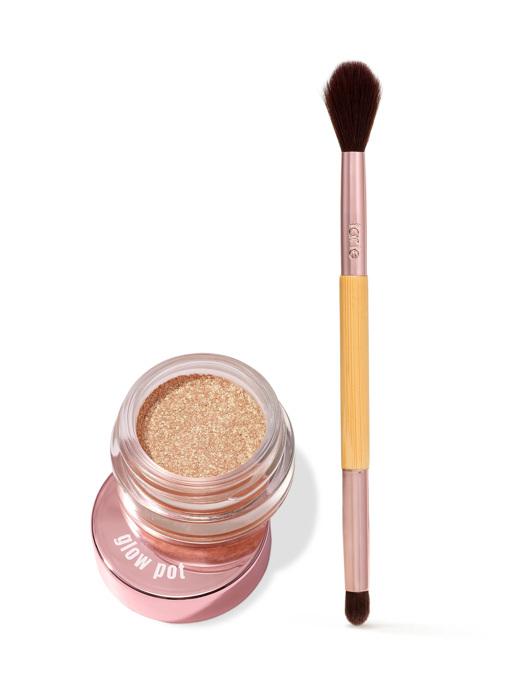 glow pot eyeshadow & eyeshadow brush – Tarte™ | tarte cosmetics (Global)