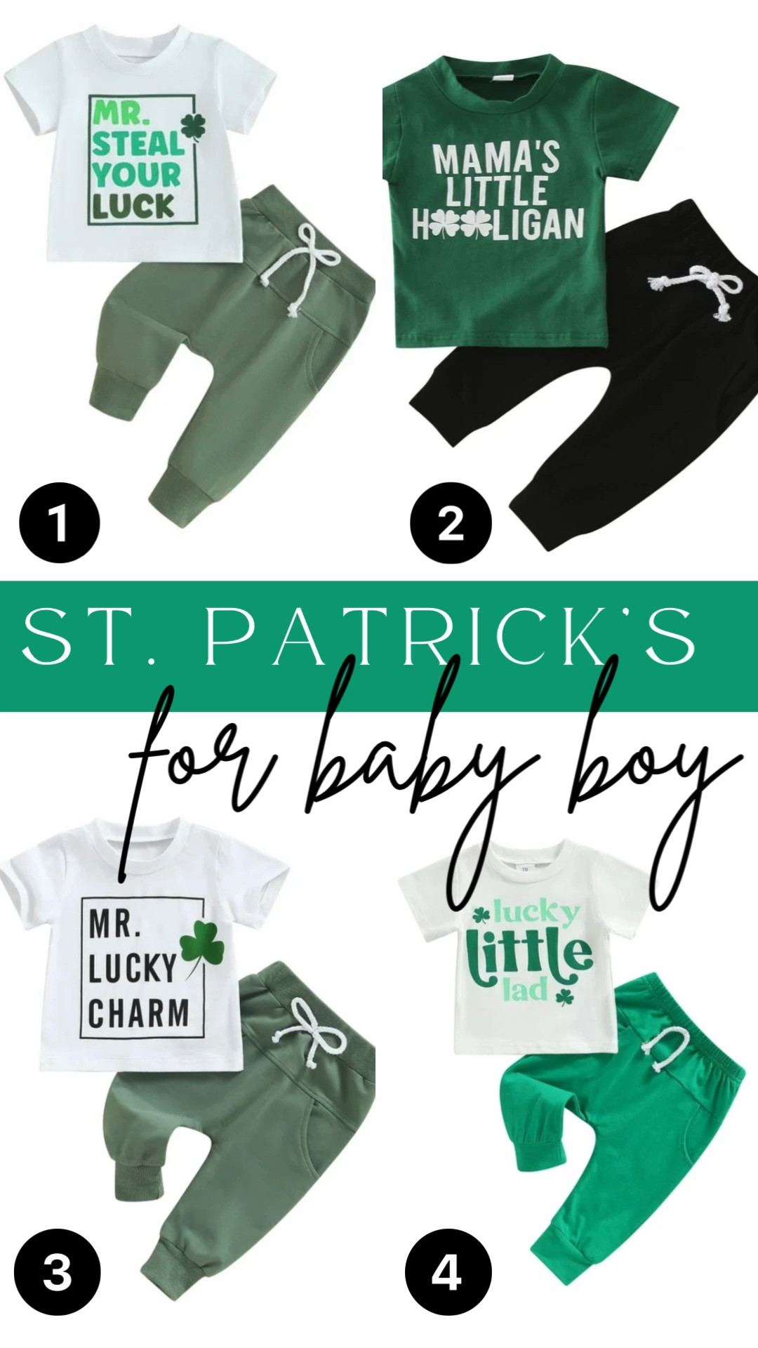 Walmart finds for toddler boys! Love these St. Patrick’s Day outfits and anytime I can find things that aren’t animals and transportation lol. 

#LTKWalmart #LTKFamily 



#LTKSeasonal #LTKkids #LTKbaby