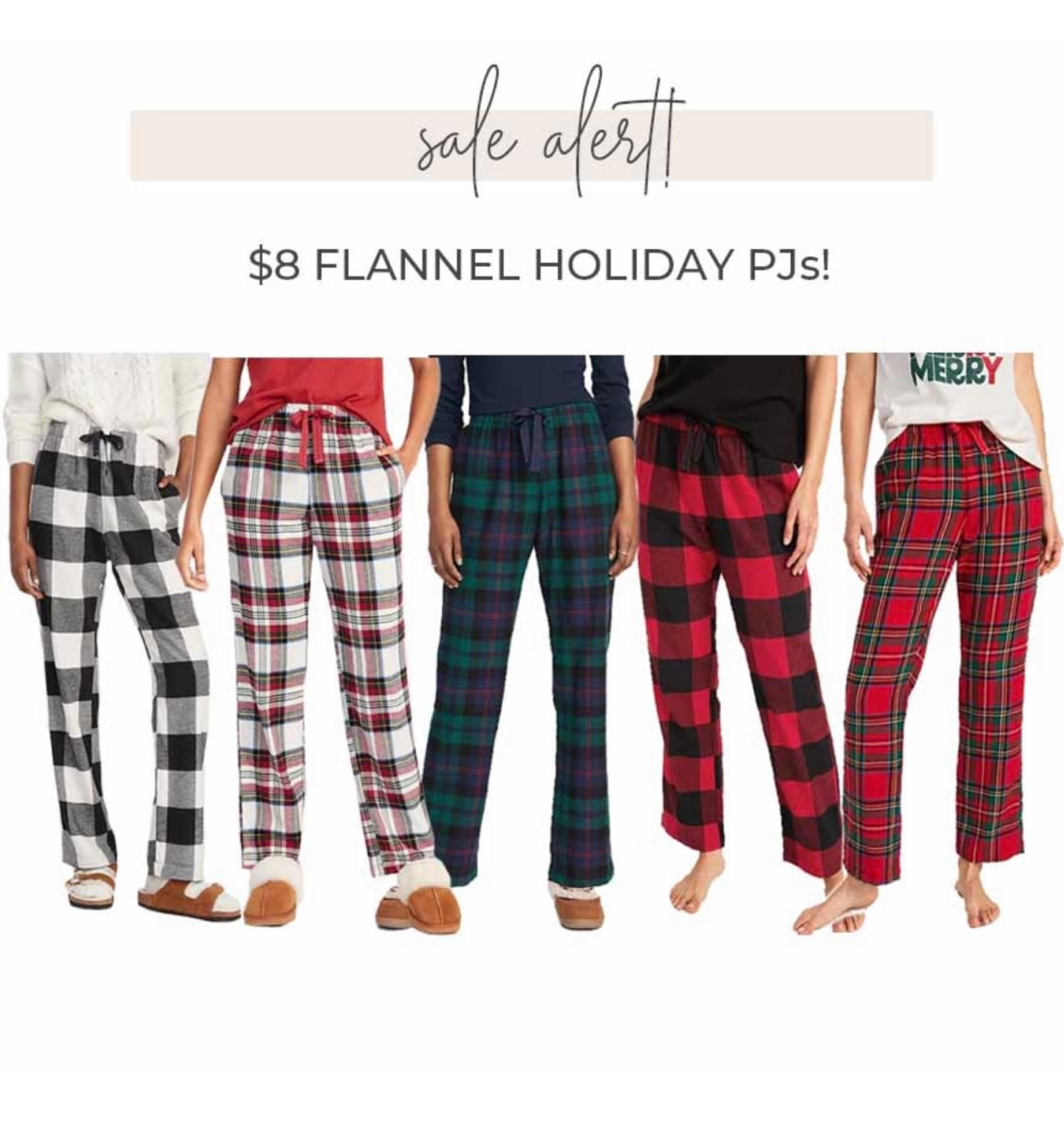 $8 flannel holiday pajama pants! 

#holidaypjs #flannelpajamapants #christmaspjs 

#LTKsalealert #LTKSeasonal #LTKHoliday