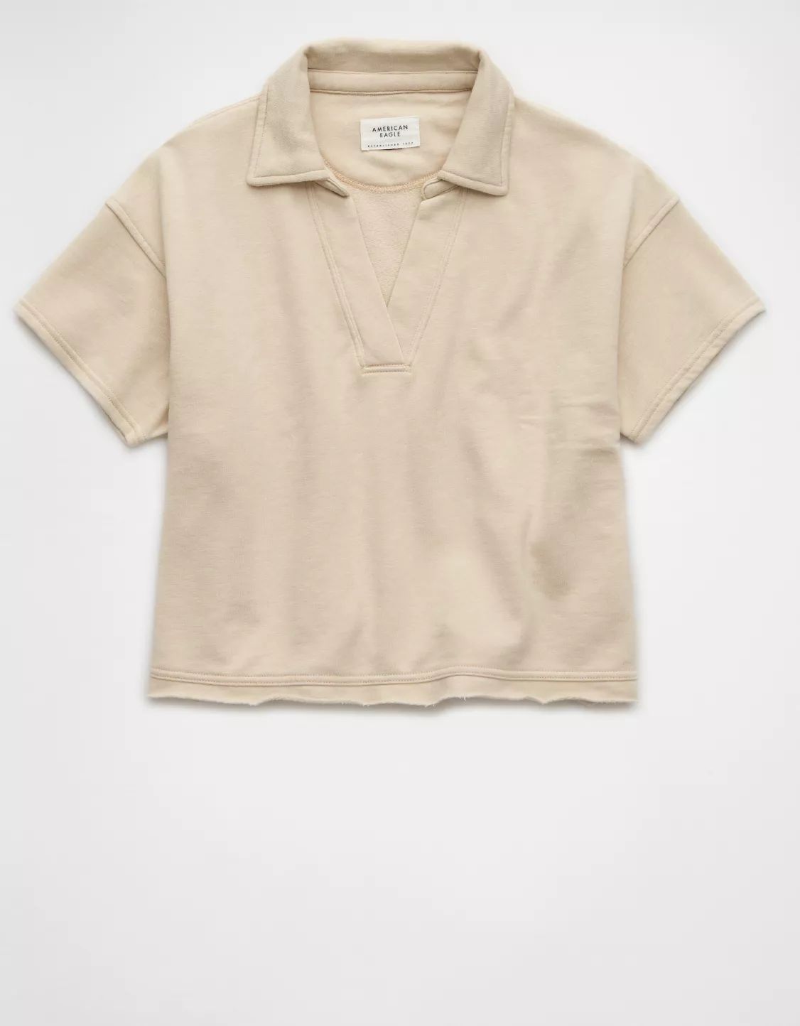 AE Slub Polo Shirt | American Eagle Outfitters (US & CA)