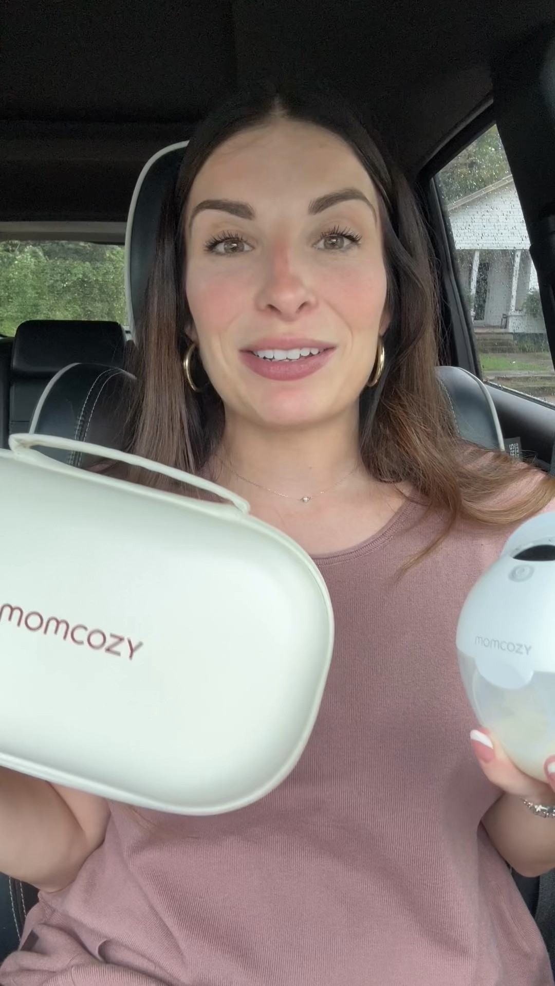 First time away from my daughter and I absolutely loved my momcozy wearable breast pumps! I love that they come with a carrying case to keep everything organized. I also brought this breast milk cooler just in case I was gone longer than anticipated so I could have a place to store my breast milk and keep it from spoiling. 

Momcozy code on Amazon: Chelsie10C for 10% off your purchase!

#LTKTravel #LTKBaby #LTKVideo