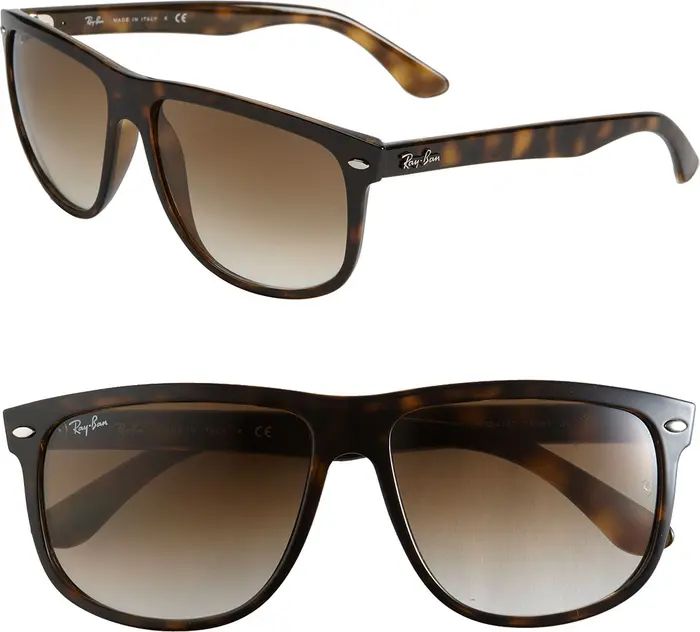 Ray-Ban Boyfriend 60mm Flat Top Sunglasses | Nordstrom | Nordstrom