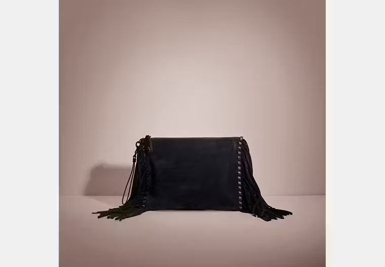 Restored Turnlock Wristlet 30 With Fringe | Coach (US)