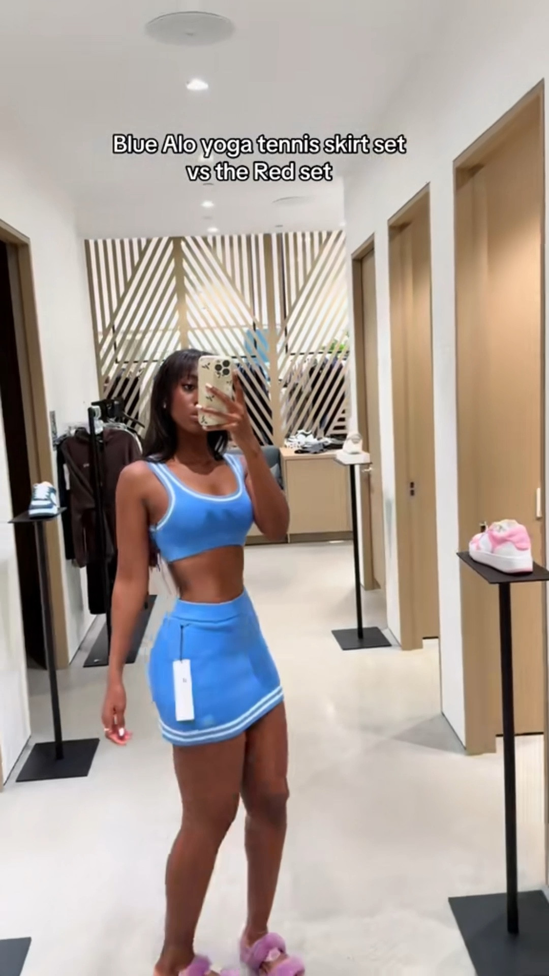 I couldnt pick one so i had to get both 🤭
This tennis knit set from Alo is too cute! 

#LTKActive