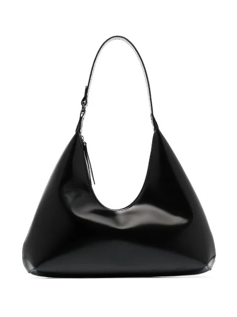 BY FAR Amber Leather Shoulder Bag - Farfetch | Farfetch Global