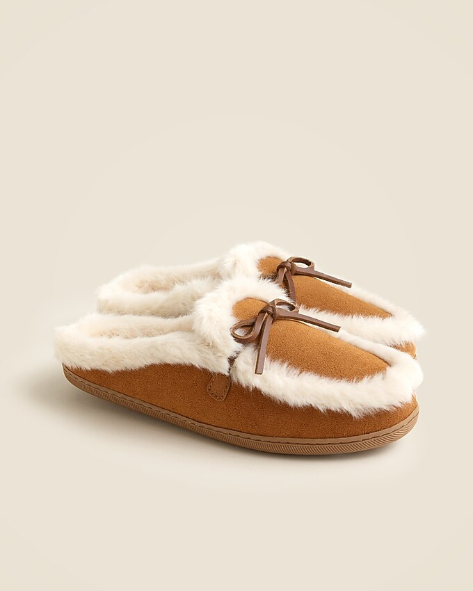 Lodge mules in suede | J. Crew US