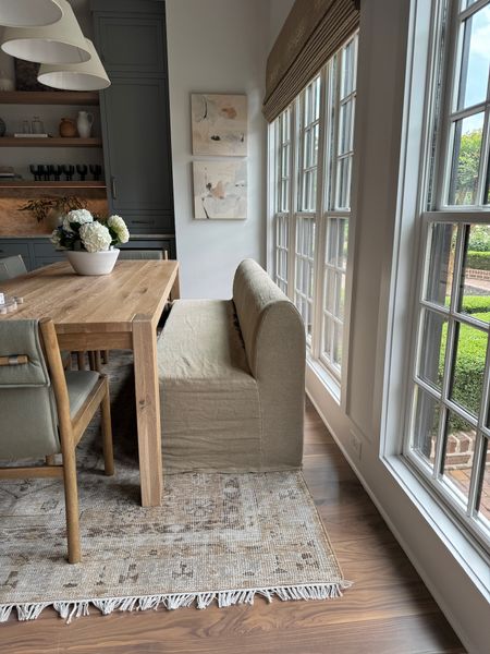 Our breakfast area in the house! 

Loverly Grey, McGee & Co rug

#LTKhome #LTKSeasonal