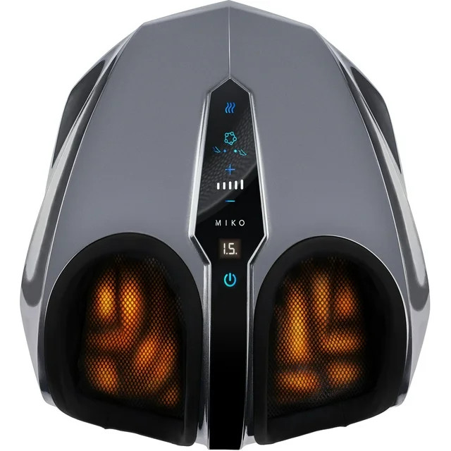 Miko Shiatsu Foot Massager with Heat Kneading and Rolling and Pressure Settings - 2 Wireless Remo... | Walmart (US)