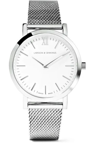 Larsson & Jennings - Lugano Stainless Steel Watch - Silver | NET-A-PORTER (UK & EU)