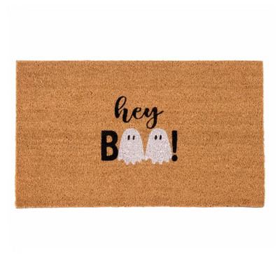 Shiraleah "Hey Boo" Ghost Fall Doormat | Target