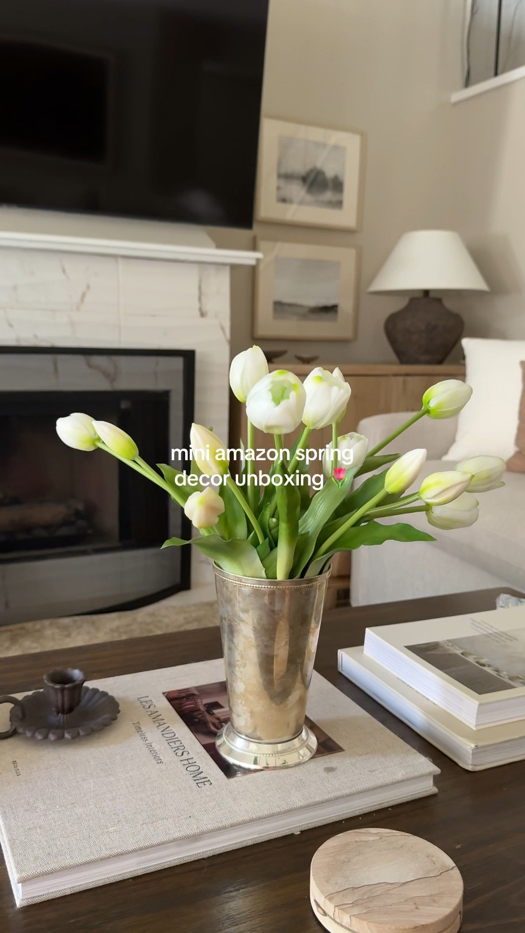 Spring decor, Amazon home, spring stems, faux florals, tulips, faux tulips, spring decor, spring home decor, living room decor, coffee table decor

#LTKSeasonal #LTKHome #LTKdayinmylife