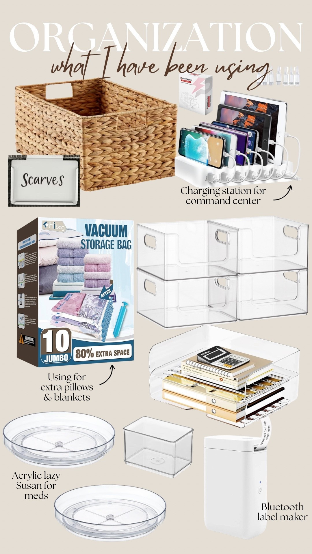 What I’ve been using for all my organizing! Lots of these I’ve had for years and they hold up so well! 

#LTKFindsUnder50 #LTKHome #LTKU