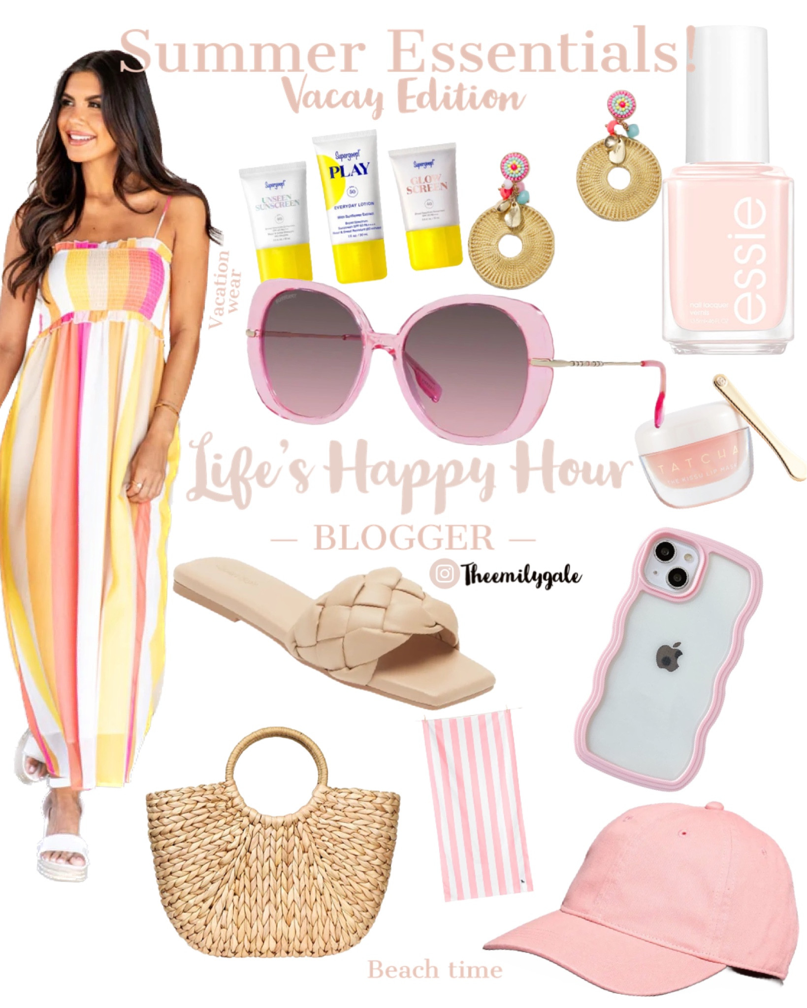 Summer summer summer time is right around the corner and that means vacation! Nothing like some pink beach resort wear! 

#LTKSeasonal #LTKtravel #LTKunder50