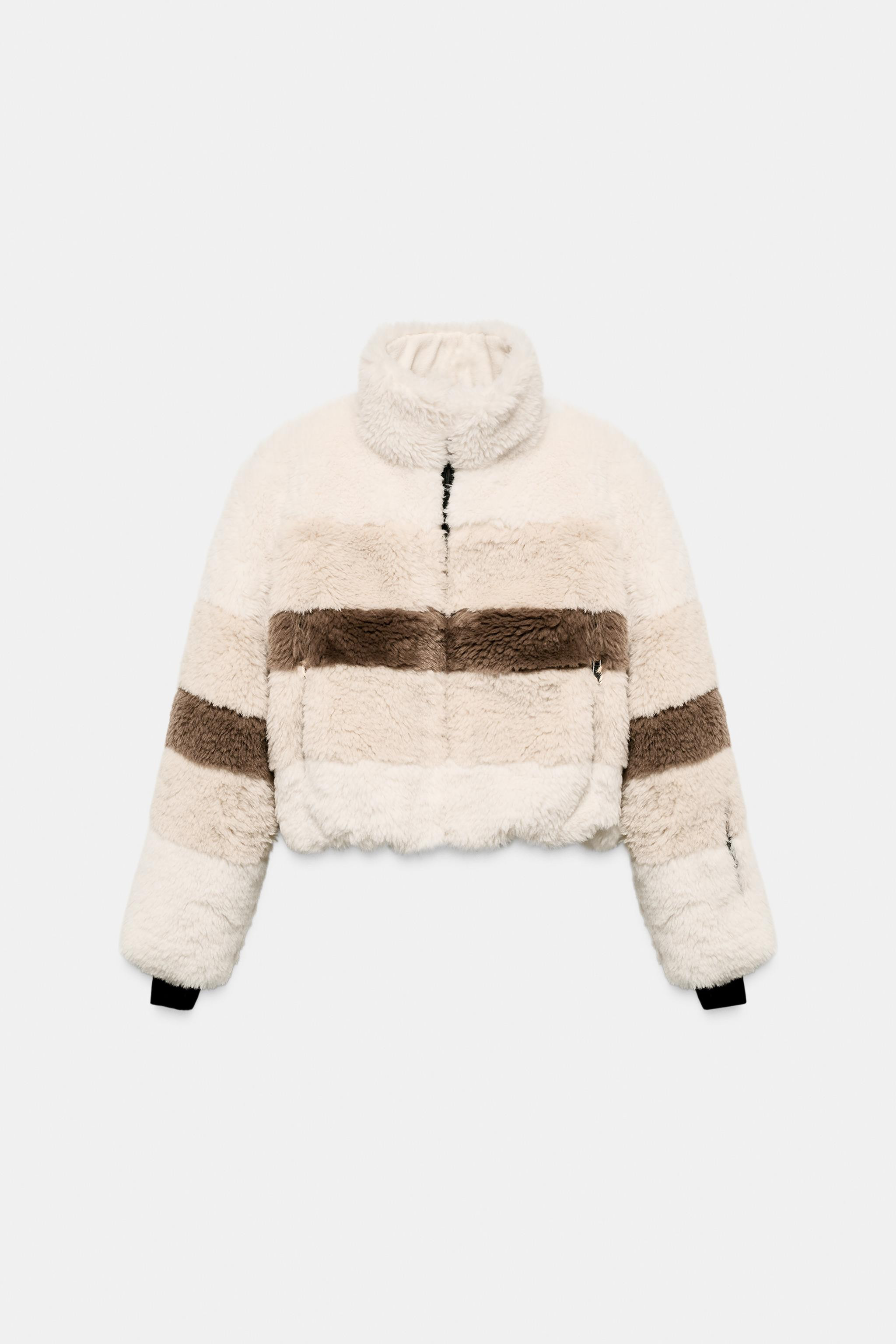SHORT FLEECE HEIQ XREFLEX™ RECCO® TECHNOLOGY SKI COLLECTION COAT | Zara US