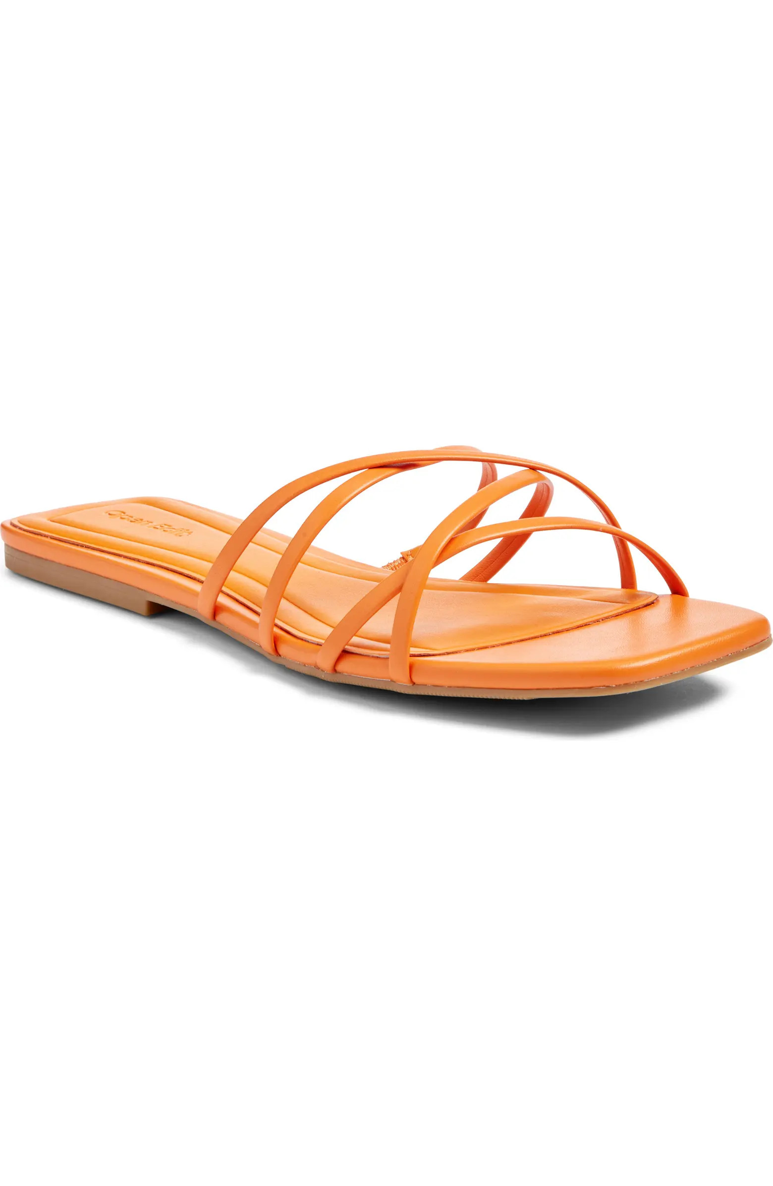 Open Edit Korva Slide Sandal (Women) | Nordstrom | Nordstrom