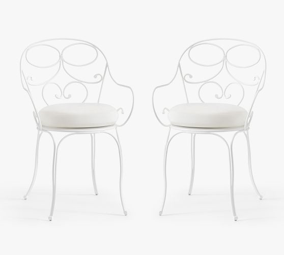 LoveShackFancy Outdoor Bistro Chair | Pottery Barn (US)