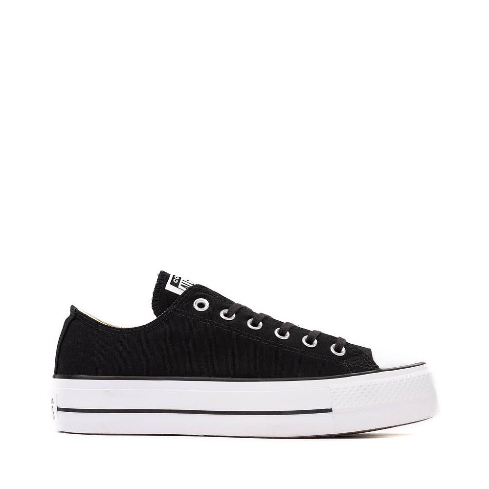 Womens Converse Chuck Taylor All Star Lift Low-Top Sneaker - Black | Journeys