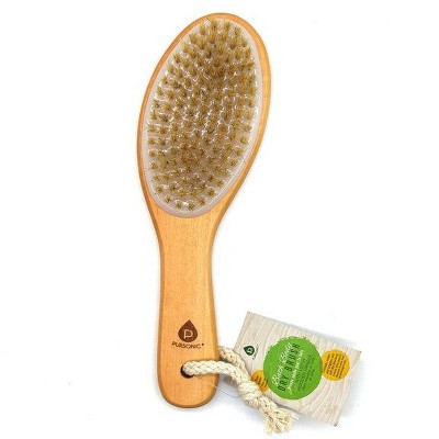 Pursonic Bath Body Brush With Lotus Wooden Handle | Target