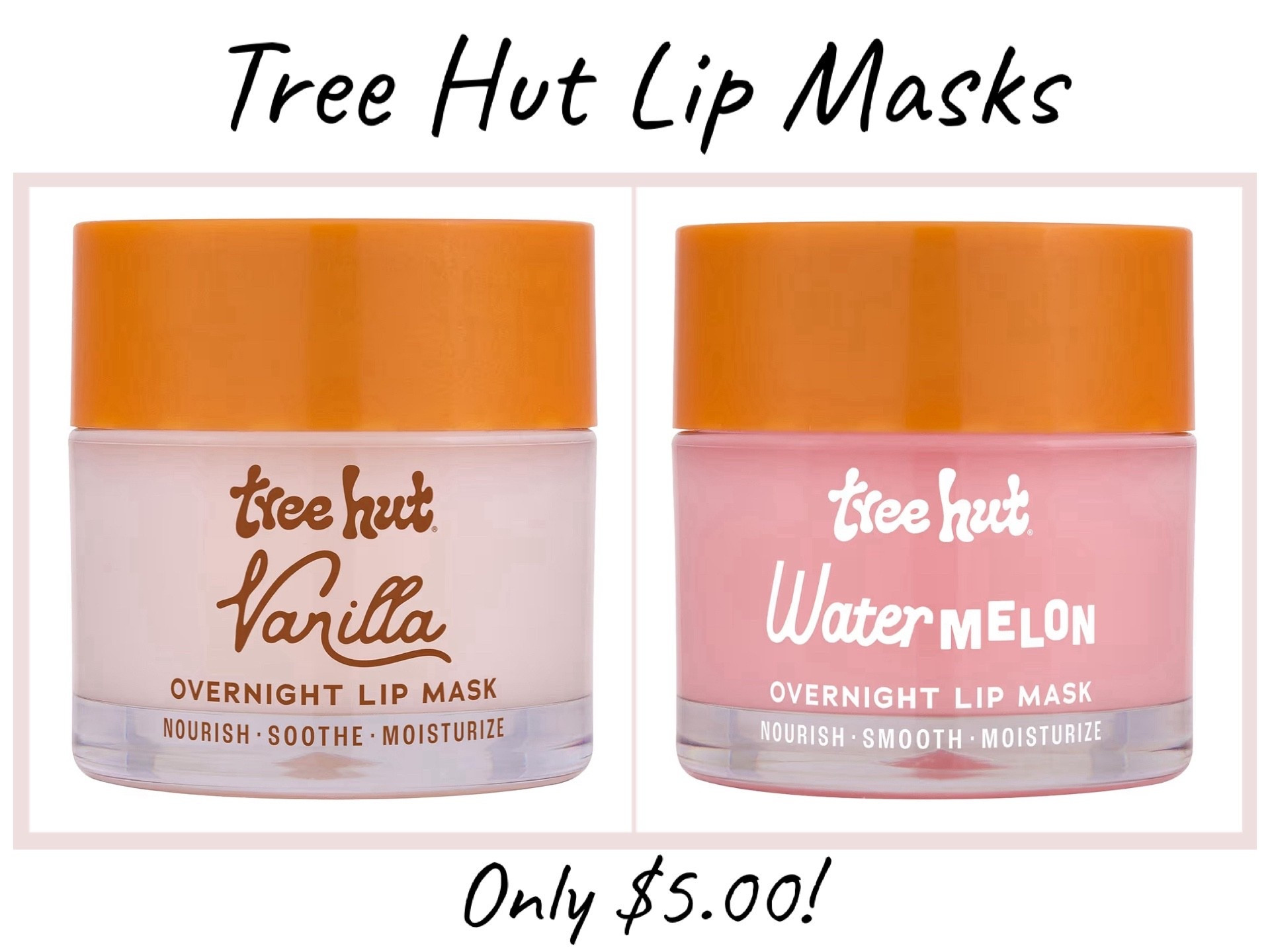 Tree Hut Vanilla & Watermelon Lip Masks are down to only $5 today at Amazon! Excellent deal for these super moisturizing masks that are perfect for this dry time of year. Also make of clean ingredients, so I’d recommend for those of all ages! 

#LTKBeauty #LTKHome #LTKSaleAlert