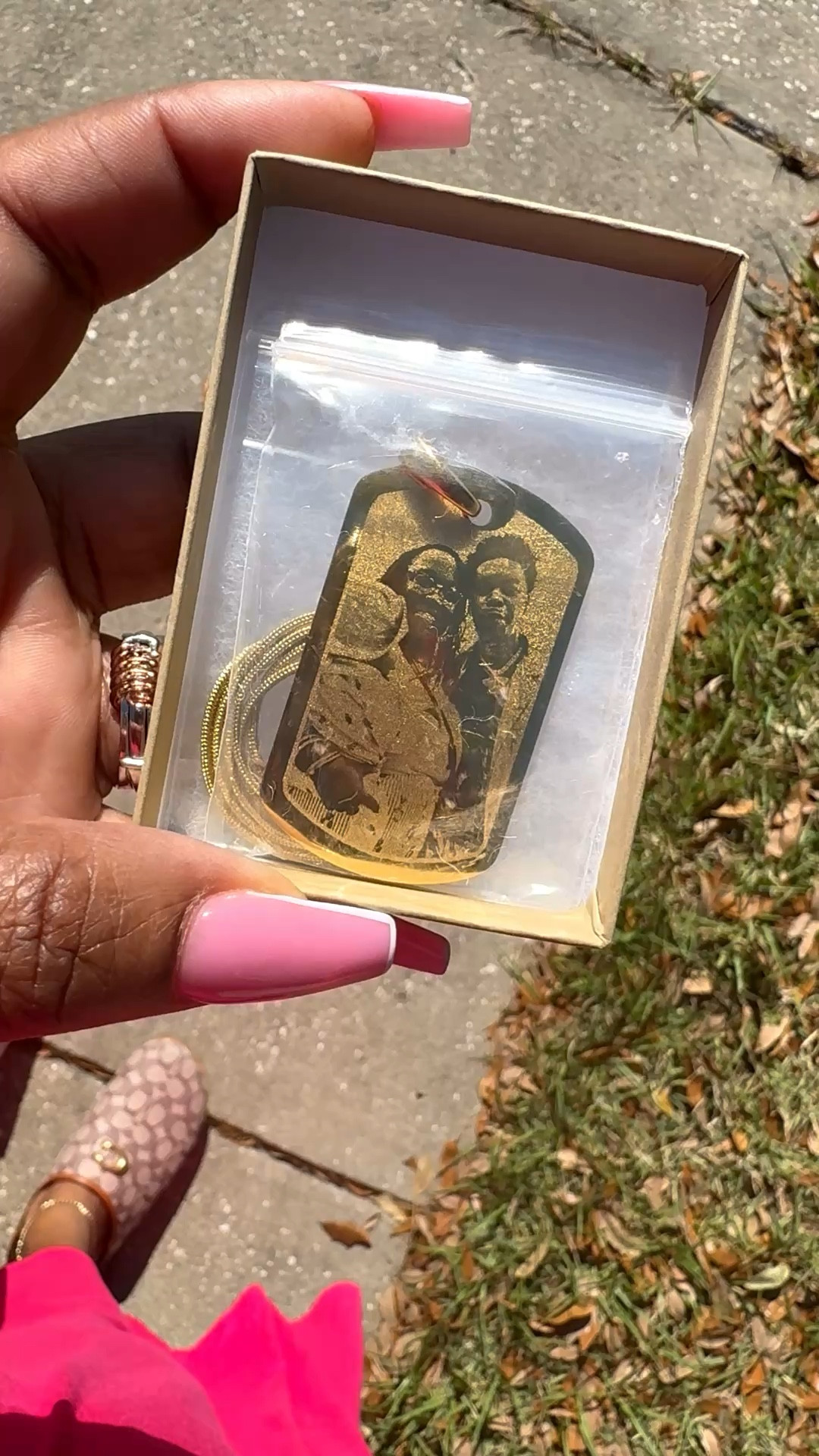 This customized necklace is perfect♥️ #amazonfinds #lifeafterloss #personalizedgift 