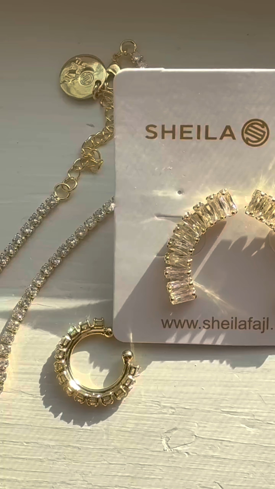 What if I told you it doesn’t have to be this way? 
Cue Sheila Fajl… ✨

•Metal is 18k gold plated over 100% nickel free brass or silver plated over 100% nickel free brass.

•Handmade in Brazil.

•Durable + many styles are waterproof.

•Even larger hoop styles only weigh 6 grams • ensuring all day comfort. 