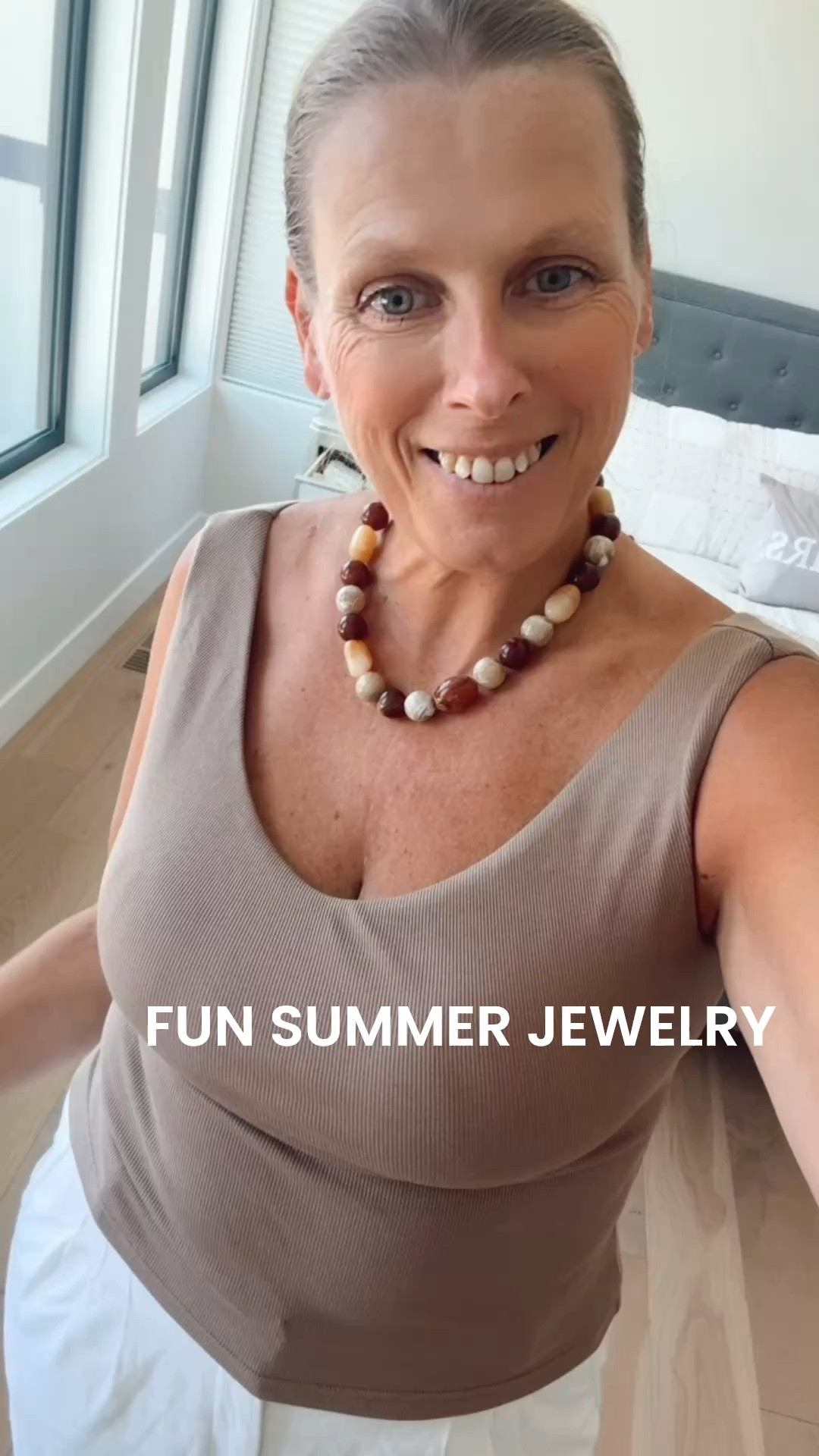 Summer jewelry

It’s fun to add some chunky summer jewelry to any summer look

Chunky jewelry, summer outfit, style over 50, vacation style

#LTKtravel #LTKsummer #LTKdatenight