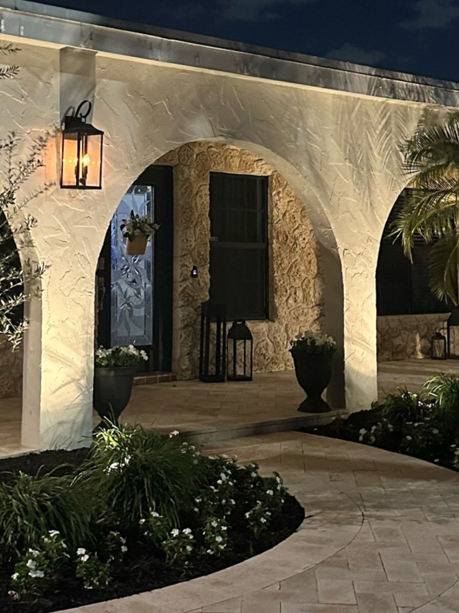 Amazon Landscape lights and exterior light refresh. On sale now for prime day! This transformed our front porch! We installed these landscape lights in our garden beds. They are color changing so we can switch the colors for the holidays. I added these flickering lightbulbs to the new exterior lanterns to make it look like gas lanterns. Feels so welcoming now! 

Prime day 
Amazon sale
Sale
Amazon prime day deals
Amazon finds 
Resort lighting 
Outdoor lighting 
Lighting 
Lanterns 
Porch 
Landscape lights 
Spot lights 
Front porch 
Front door
Spring 
Summer 
Walkway 
Entryway 
Garden 
Courtyard 
Amazon home 
DIY home 
Walmart 
Target 
Pottery barn 
Cottage 
Coastal
Cozy home 
Summer

#LTKHome #LTKSaleAlert #LTKSeasonal