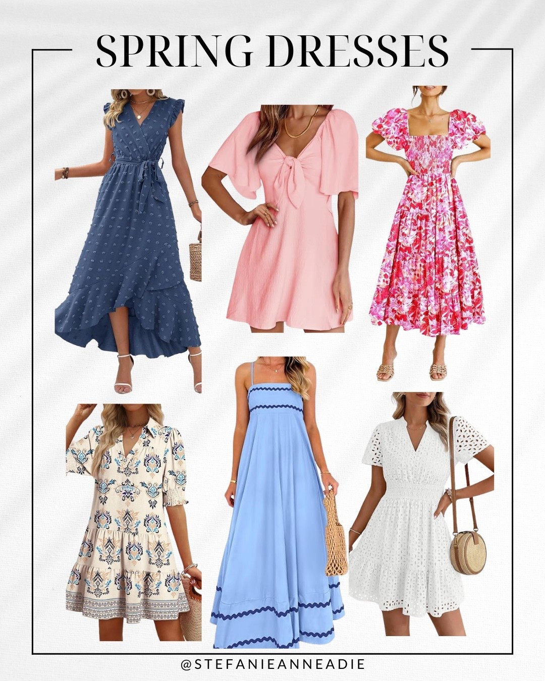 Spring into style 👗🌸 Amazon dresses you’ll want on repeat! #wardroberefresh #springstyle #springdresses #amazonfashion #amazondress #easterdress 

#LTKootd #LTKPetite #LTKMidsize
