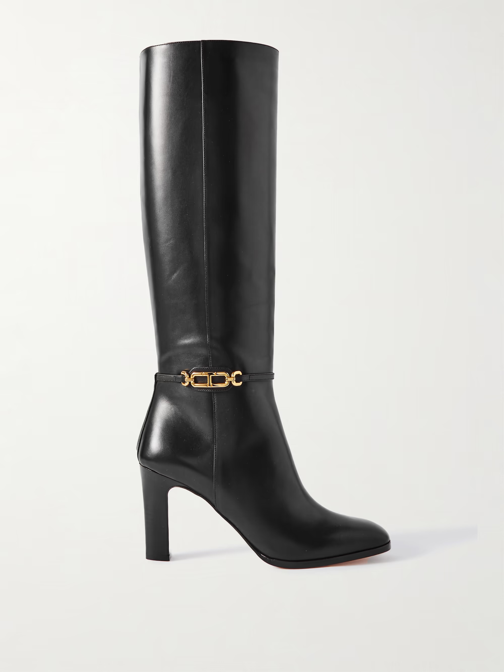 Embellished leather boots | NET-A-PORTER (UK & EU)