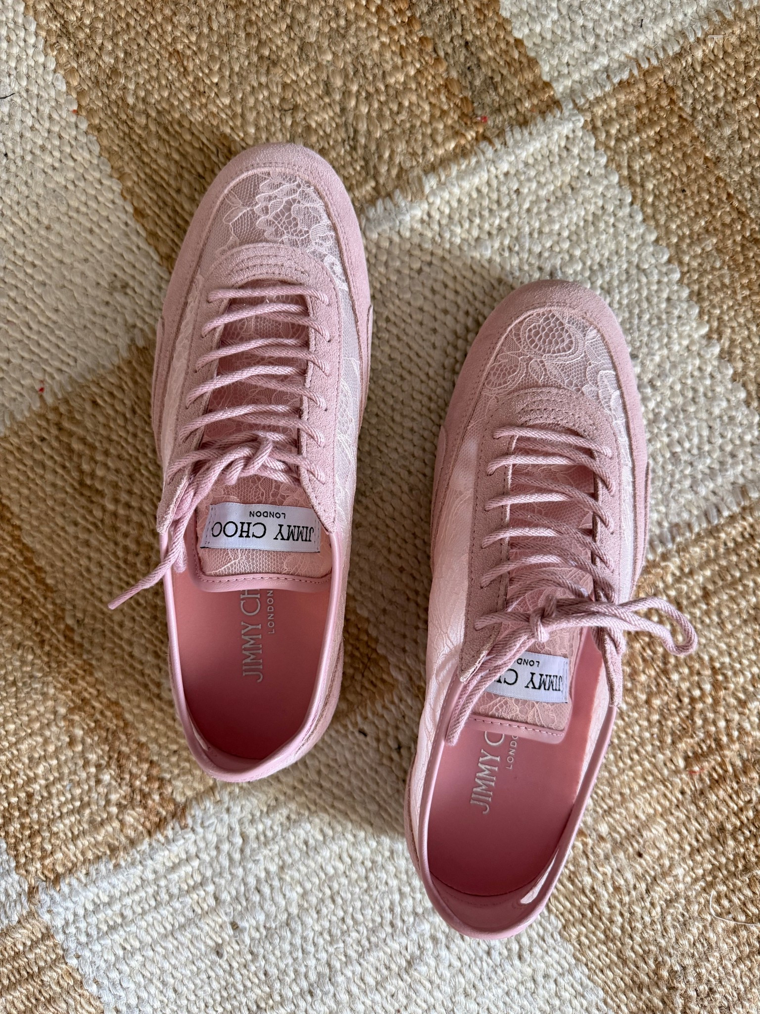 Currently in my pink era and these just pushed me over the edge 😏🎀

Unboxing my new lace sneakers from Jimmy Choo and I am officially crushing HARD. Feminine, sporty, luxe, and somehow still cool-girl casual — aka the perfect sneaker to dress up denim, elevate athleisure, or add a little romance to everyday errands.

If you love a sneaker moment that feels special (but still wearable), these are it 💗



#NicoleColeeStyle #PinkObsessed #SneakerStyle #LuxurySneakers #EverydayChic

#LTKSeasonal #LTKvlog #LTKdayinmylife
