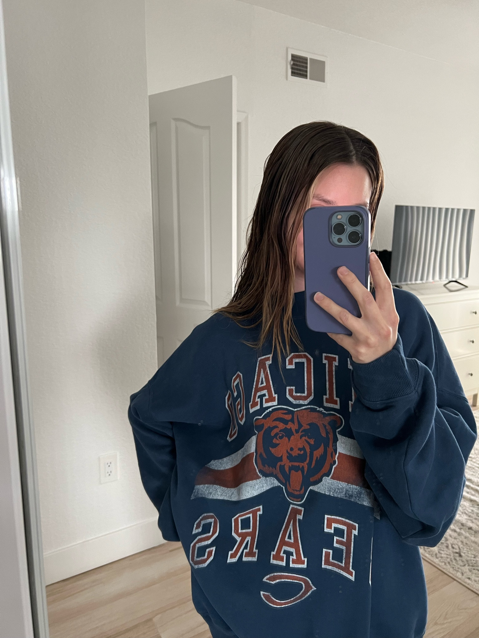 Abercrombie & Fitch Chicago bears Graphic Crew Neck Sweatshirt – Bvboel