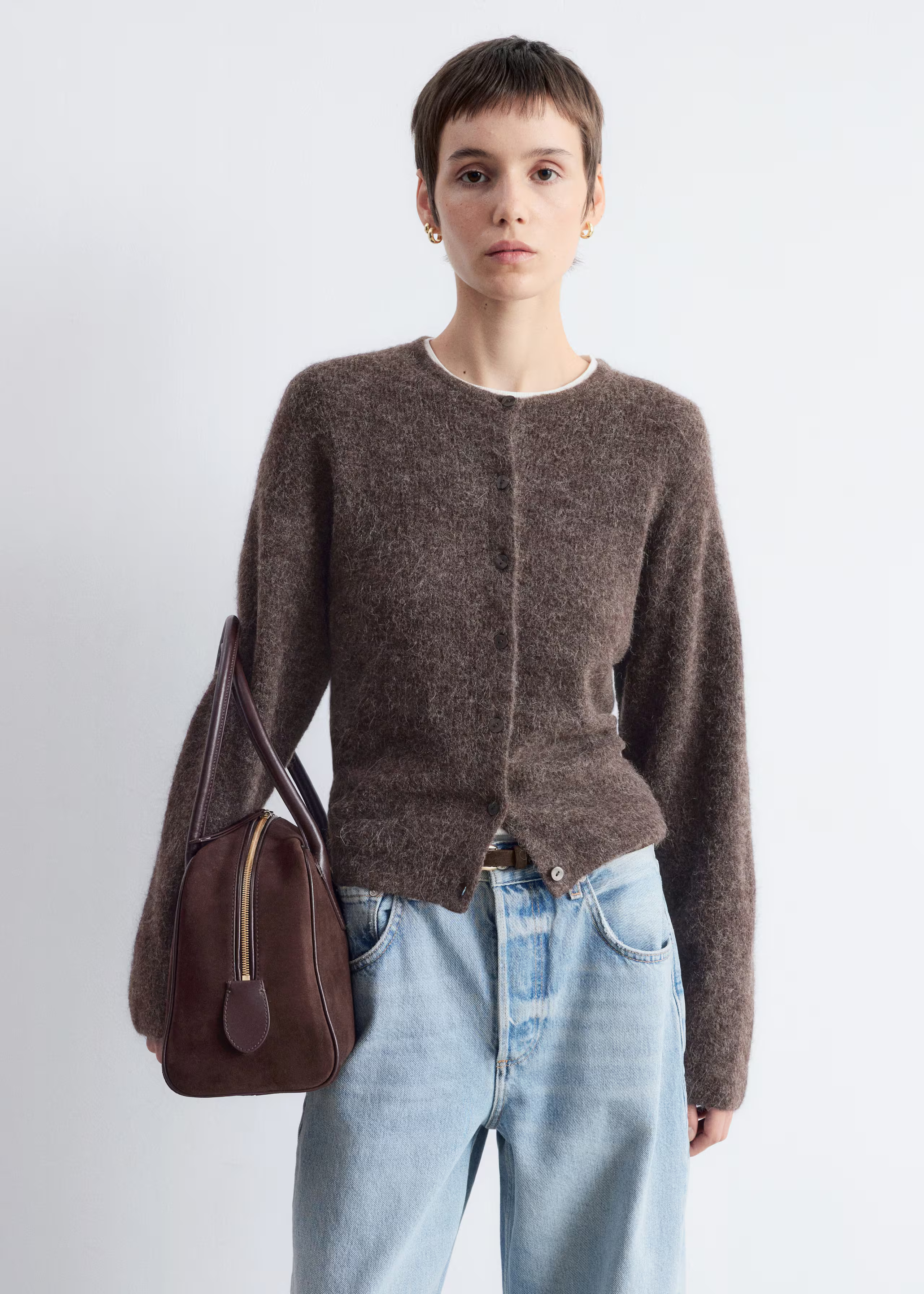 Alpaca-Blend Knitted Cardigan | & Other Stories - US