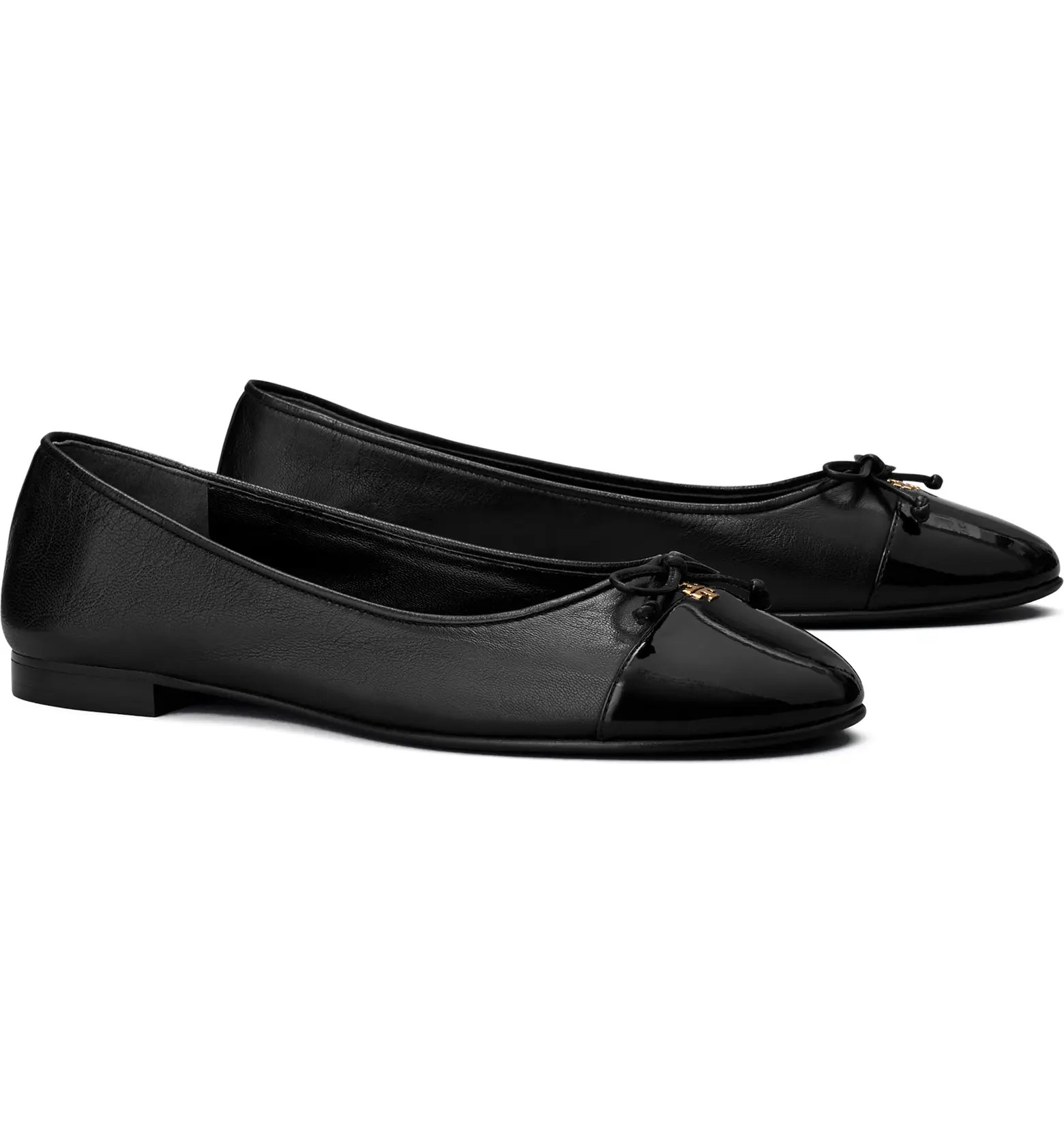 Bow Logo Cap Toe Ballet Flat (Women) | Nordstrom