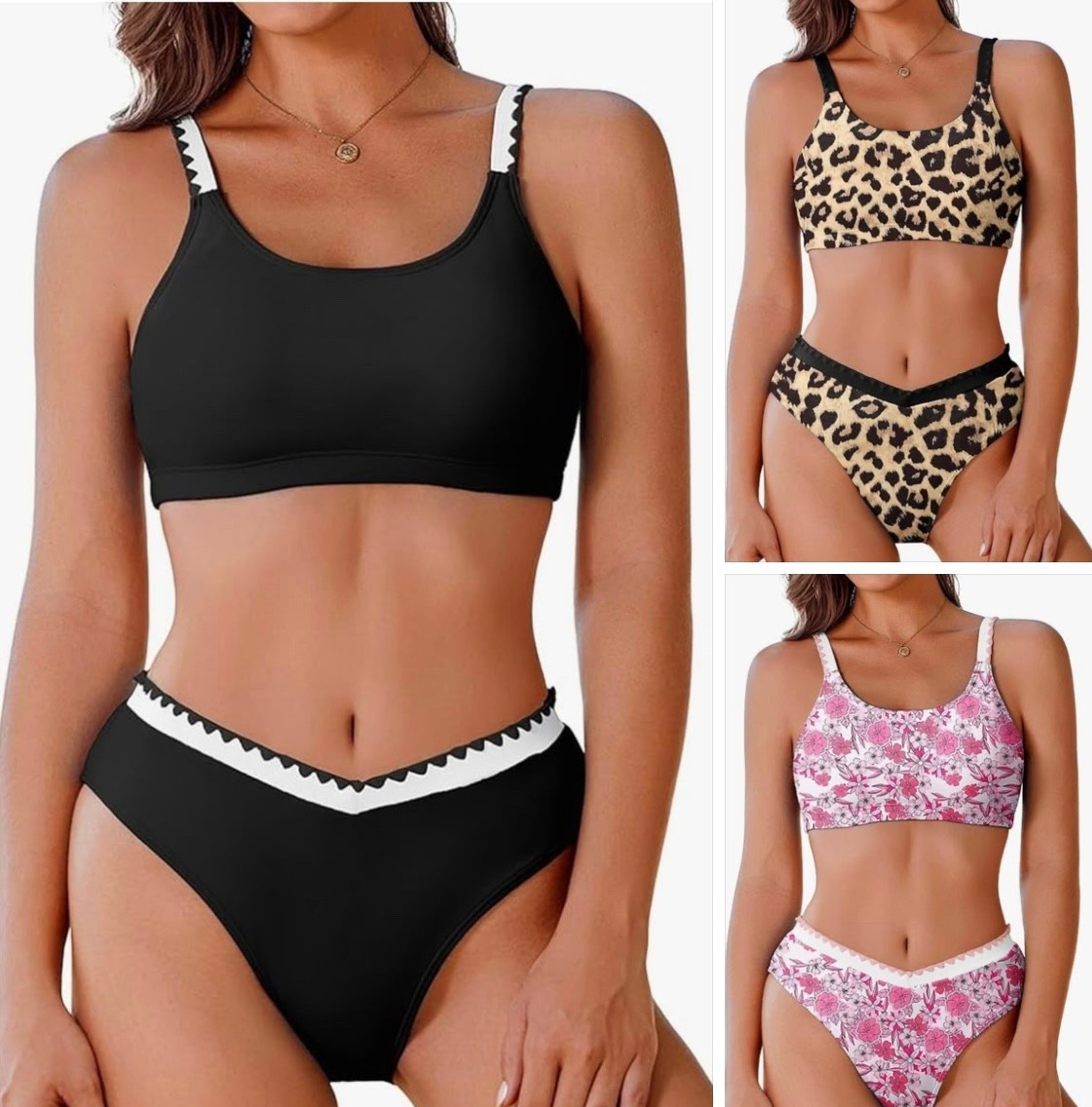 Cute bathing suits under $10! clip the coupon and use code N9NEDUIZ 

#LTKSaleAlert #LTKSummerEdit #LTKSwim