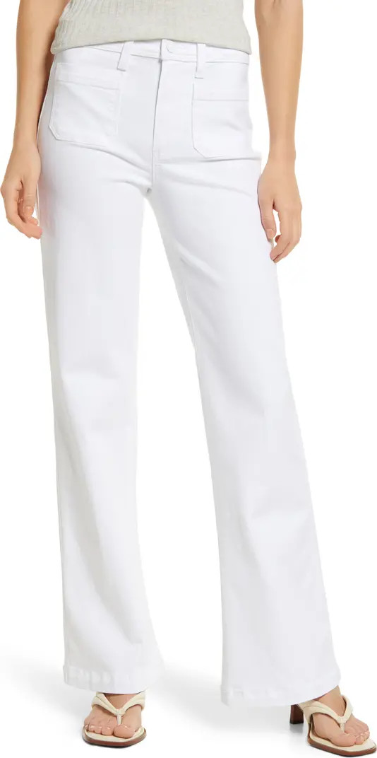 PAIGE Leenah High Waist Wide Leg Jeans | Nordstrom | Nordstrom