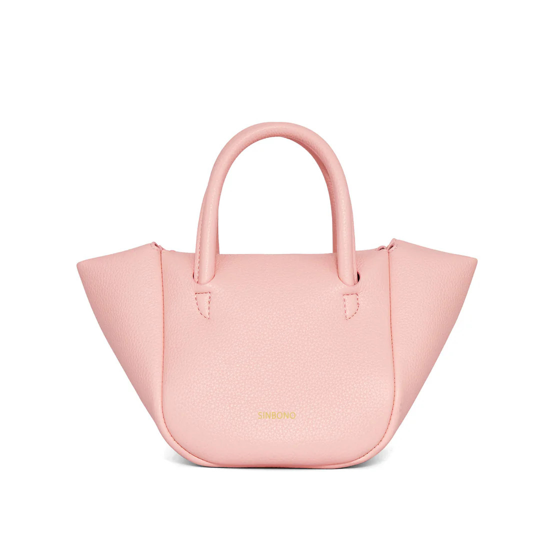 SINBONO Luxury Designer Pink Bag- Women's Selena Ruched Hobo Bag | SINBONO INC.