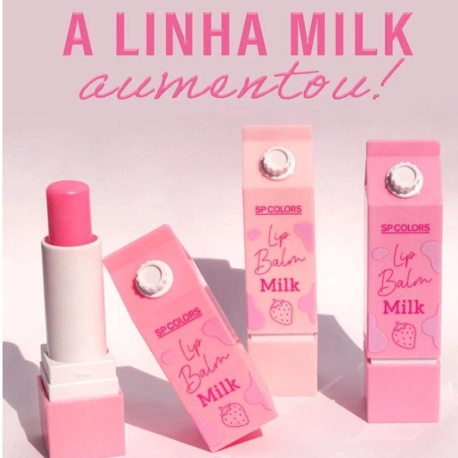 Lip Balm Coleção Milk - SP COLORS | Shopee (BR)