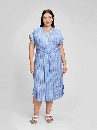 Textured Midi Dress | Gap Factory